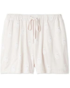 gelato pique Cool Rayon Variations Shorts - White