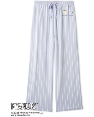 gelato pique [Peanuts] Cooling Rayon Long Pants - White