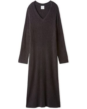 gelato pique Temperature-Regulating Smoothie Dress - Black