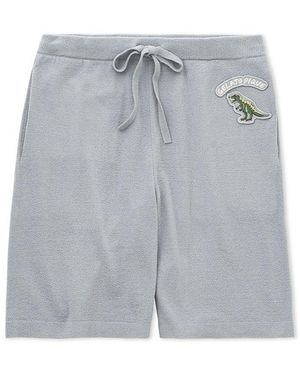 gelato pique ]Air Moco Dinosaur Jacquard Lounge Shorts - Gray