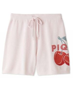gelato pique Smoothie Fruit Jacquard Shorts - Pink