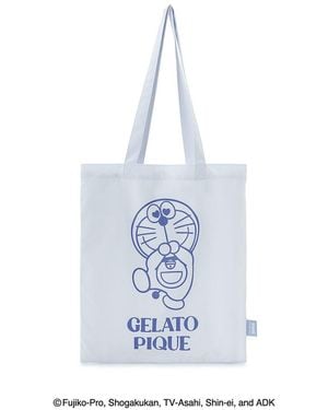 gelato pique [Doraemon] Tote Bag - Blue