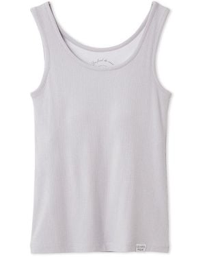 gelato pique Moisture-Wicking Rib Tank Top - Blue
