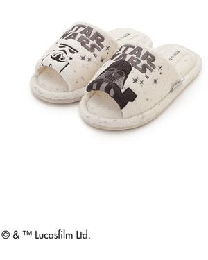 gelato pique 【Star Wars】 Room Shoes - White
