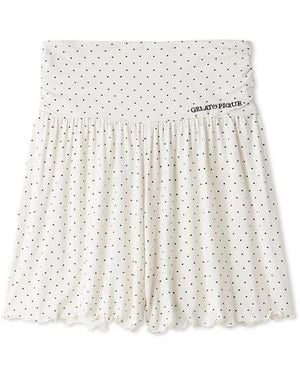 gelato pique Cool Rayon Shorts - White