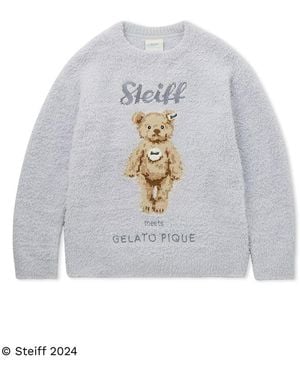 gelato pique Steiff Gelato James Jacquard Pullover Sweater - White