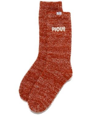 gelato pique Melange Socks - Red