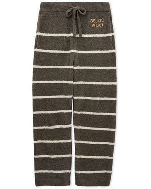 gelato pique Powder Border Lounge Pants - Gray