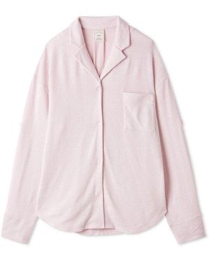 gelato pique [Uv-Cut] Snow Fabric Shirt - Pink