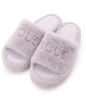 gelato pique Soft Fur Room Shoes - Purple
