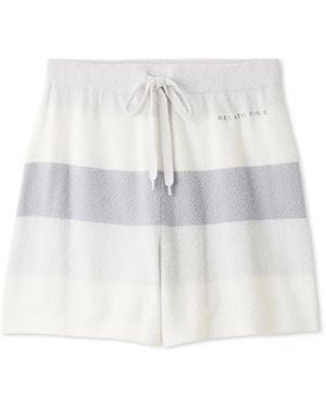 gelato pique Smoothie Three-Color Stripe Shorts - White