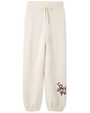 gelato pique Gelato Snow Bear Jacquard Pants - White