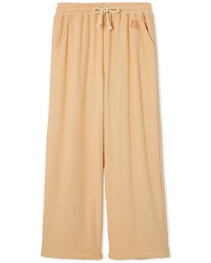 gelato pique Resort Pile Long Pants - Natural