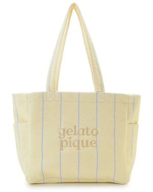 gelato pique Pile Tote Bag - Natural