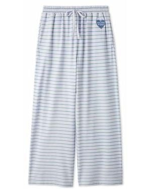gelato pique Cool-To-Touch Heart Striped Pants - Blue