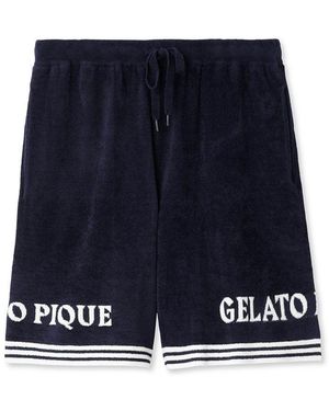gelato pique Smoothie Lite Tennis Lounge Shorts - Blue