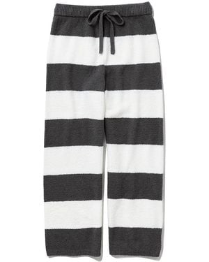 gelato pique Airy Moco Cute Variety Jacquard Border Long Pants - Gray
