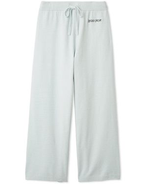 gelato pique Airy Moco Logo Embroidery Pants - Blue