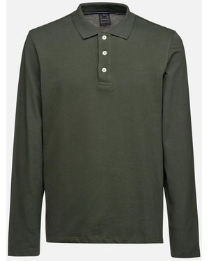 Geox Bekleidung Polo Herr - Grün