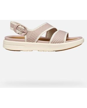 Geox Schuhe Climasandal Sprt Dame - Weiß