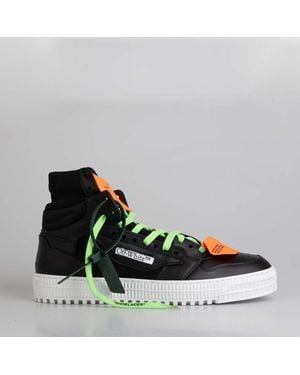 Off-White c/o Virgil Abloh Off Court 3.0 Leather Trainers - Green