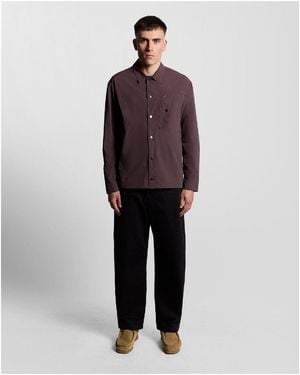Lyle & Scott And Overshirt - Brown