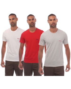 HUGO Pack Of T Shirts - Red