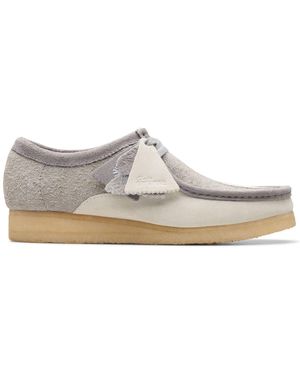 Clarks Wallabee Shoes Size 6.5 - White
