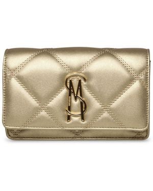 Steve Madden Bendue Crossbody Rectangle With Chain - Natural