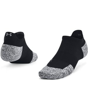 Under Armour Armour Dry Run Cushion No Show Tab Socks - Black