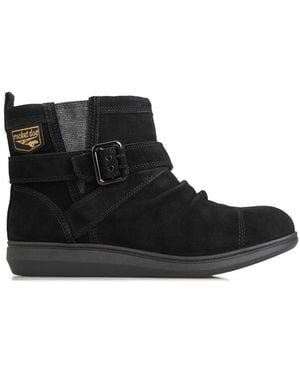 Rocket Dog Mint Suede Ankle Boots - Black
