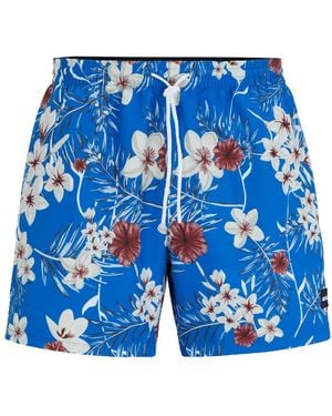 BOSS Piranha Swim Shorts - Blue