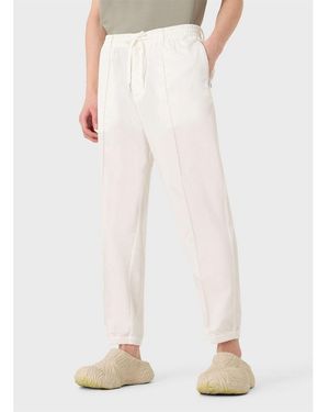 Emporio Armani Trousers - White