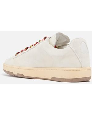 Lanvin Lite Curb Low Top Trainers - White