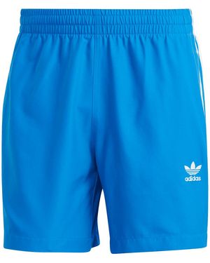 adidas Originals Adicolor 3-Stripes Swim Shorts - Blue