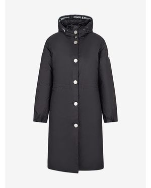 ARMANI EXCHANGE Long Coat - Black