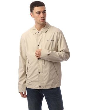 Lyle & Scott Coach Jacket - Natural