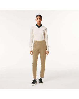 Lacoste Stretch Golf Trousers - Natural