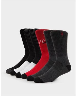 Ralph Lauren Sock 6 Pack - Black