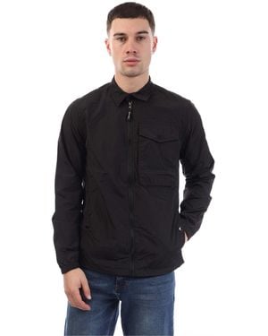 Weekend Offender Granville Overshirt - Black