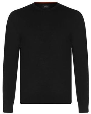 Howick Merino Crewneck Sweatshirt - Black