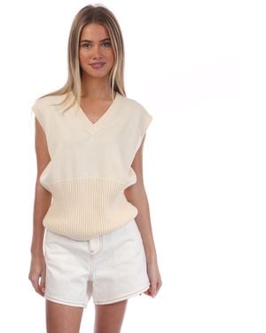 Off-White c/o Virgil Abloh Swimming Basic Vest - Natural