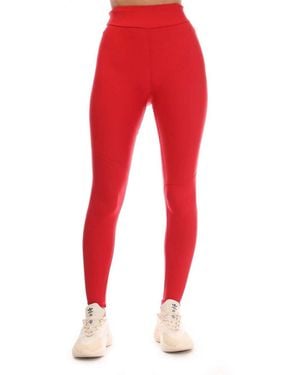 Skins 3 Soft Long Tights - Red