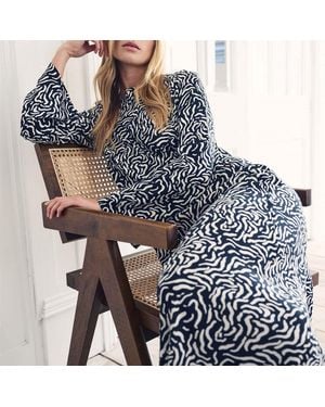 Nobody's Child Midaxi Dress - Blue