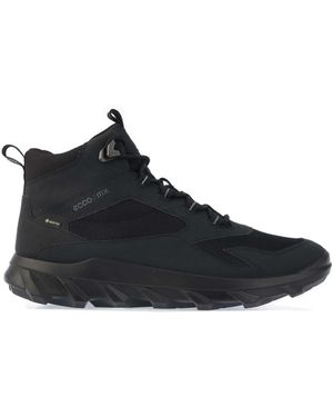 Ecco 's Wide Fit Mx M Mid Gtx Gore Tex Boots - Black