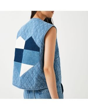 seventy + mochi Aria Vest - Blue