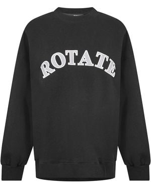 ROTATE SUNDAY Crewneck Sweatshirt - Black