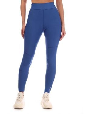 Skins 3 Soft Long Tights - Blue