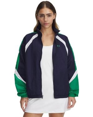 Under Armour Crinkle Track Jacket - Blue