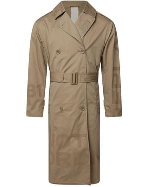 Replay Trench Coat - Natural
